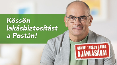 Kössön lakásbiztosítást a Postán!