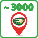 ~3000 postapont